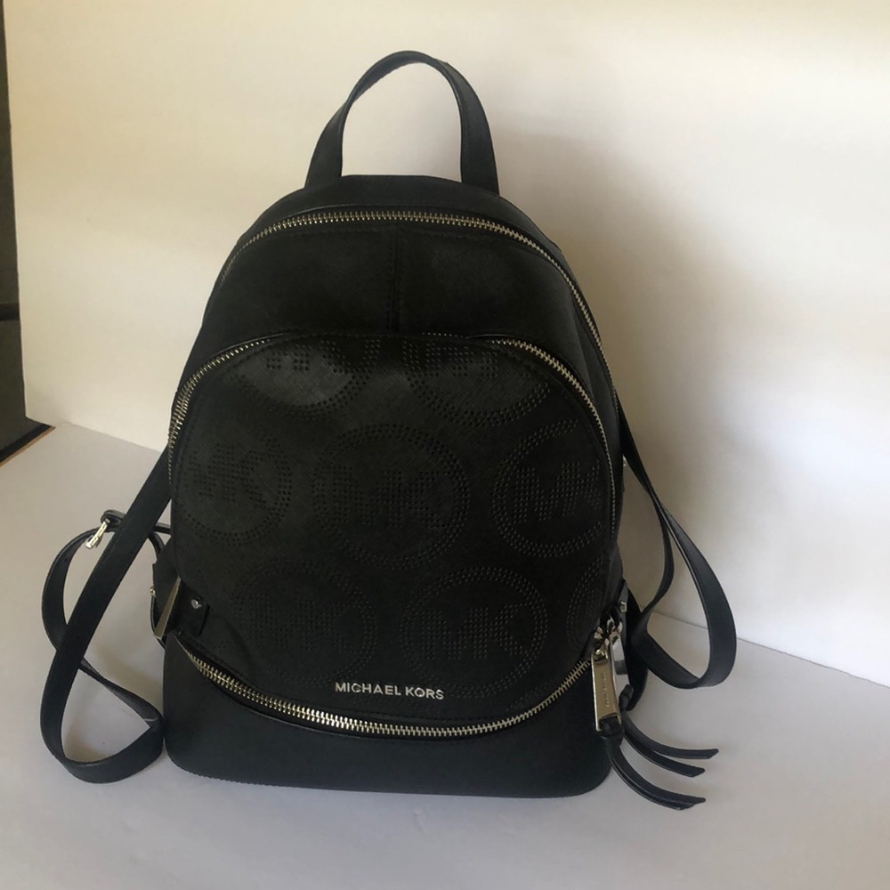 Michael Kors black backpack